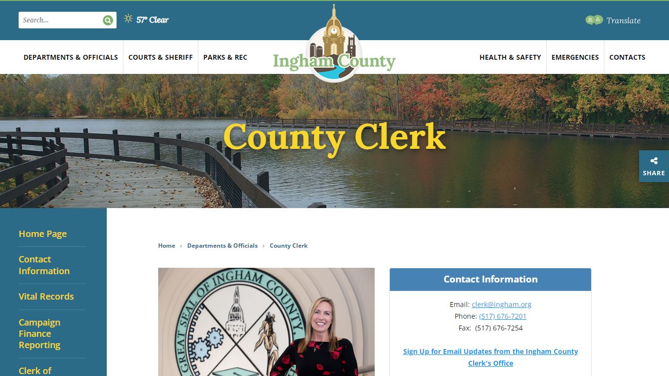 Ingham County Clerk